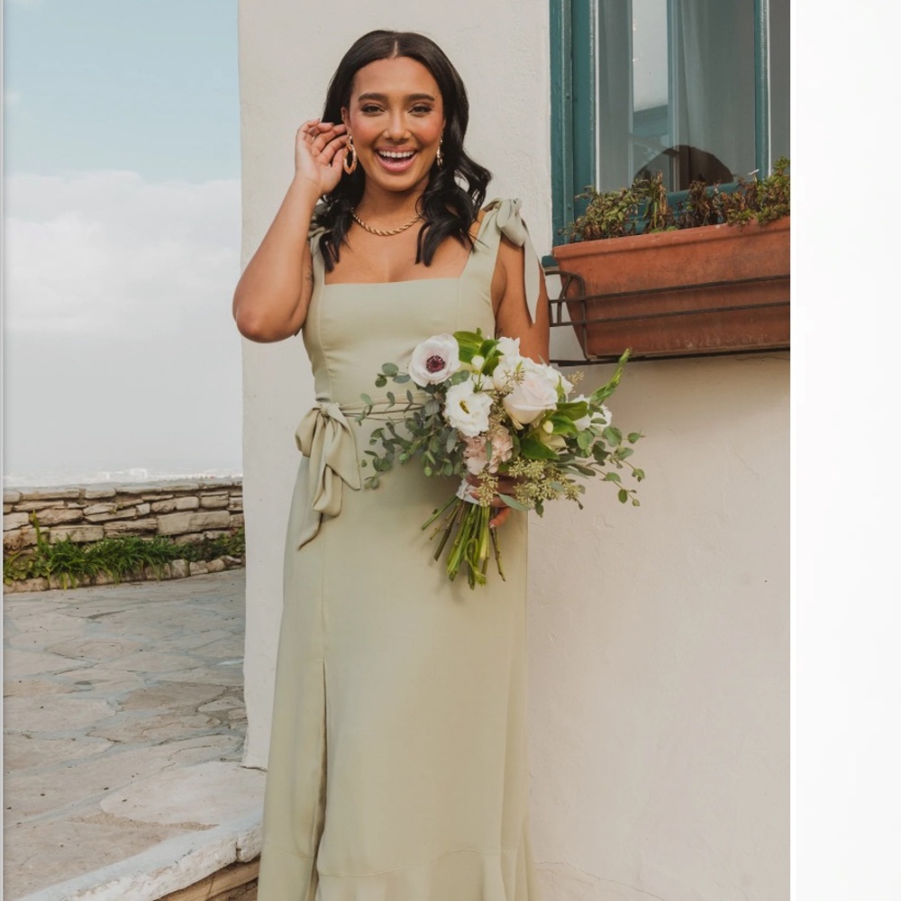 Miss Green Crisp Bridesmaid Dress